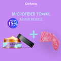 Yellow hair rouge & towel Bundle