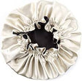 double face satin bonnet